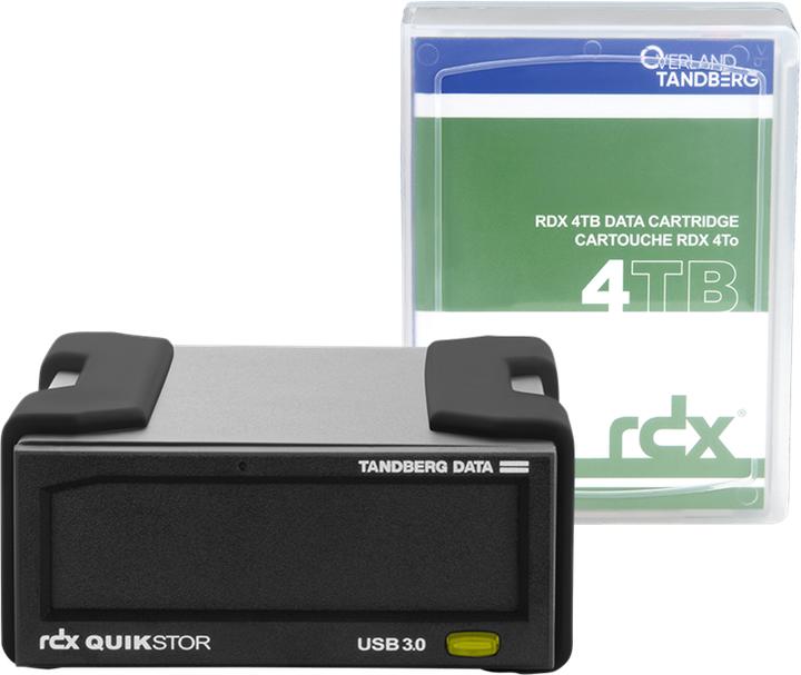 Actual product image Tandberg Data Tandberg RDX QuikStor: external drive