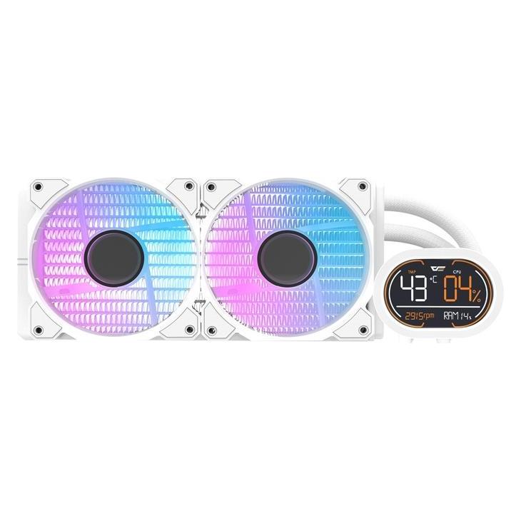 Darkflash Tech Darkflash DH240D Cpu Liquid Cooling (white), Cpu Waterkoelers, Wit
