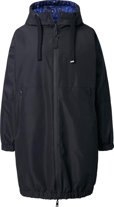 Image du produit Laurasøn Veste technique oversize à capuche, modèle réversible, avec fermeture à glissière à double sens (50)