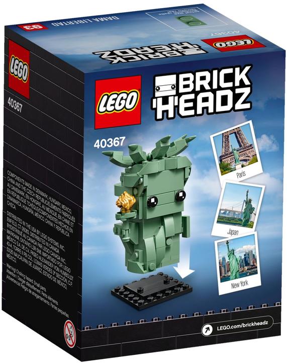 Produktbild LEGO Freiheitsstatue (40367, LEGO Brickheadz)