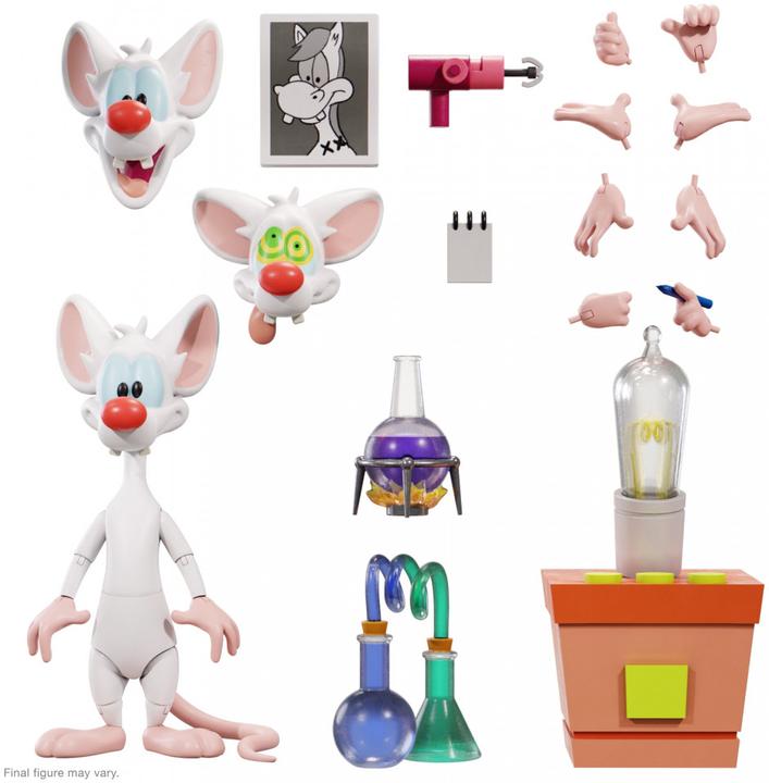 Actual product image Super7 Animaniacs figurine Ultimates Pinky 18 cm