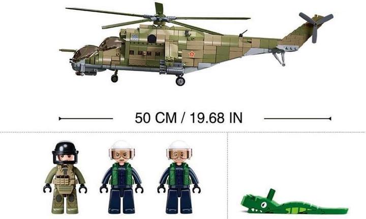 Image du produit Sluban Hélicoptère MI-24S Gunship