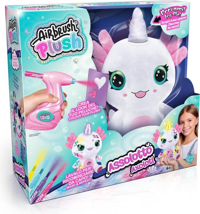 Rocco Giocattoli Airbrush Plush Assolotto
