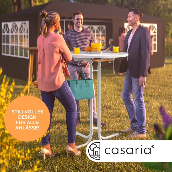 Actual product image Casaria Bar table (80 x 110 cm)