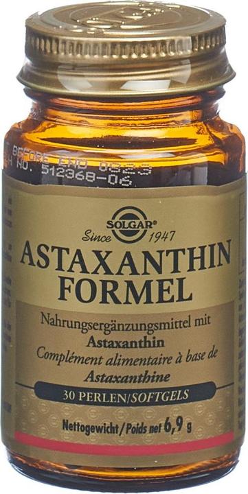 Produktbild Solgar Astaxanthin Formel (30 Stück, Kapseln, 100 g)