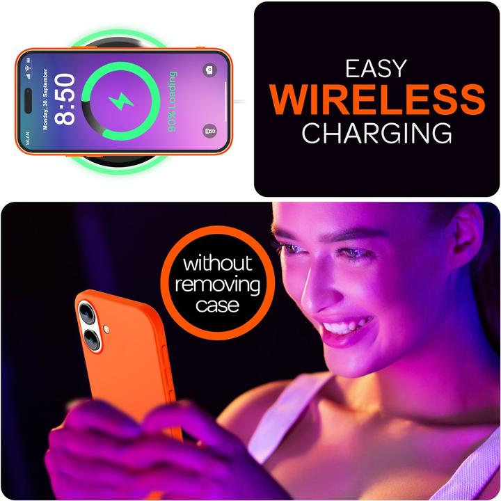 Image du produit Nalia Neon Silicone Cover (Apple iPhone 16)