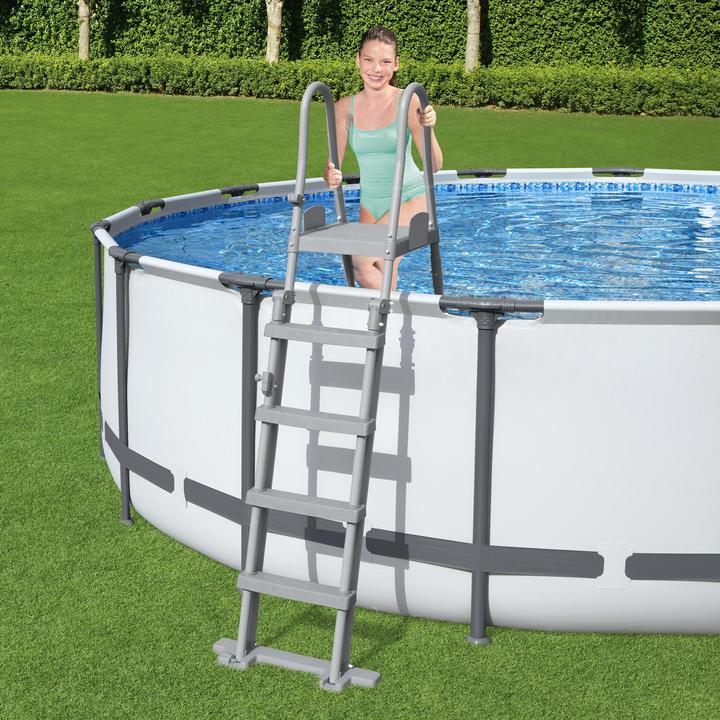 Actual product image Bestway Flip & Lock™ Above Ground Pool Ladder 1.32 m