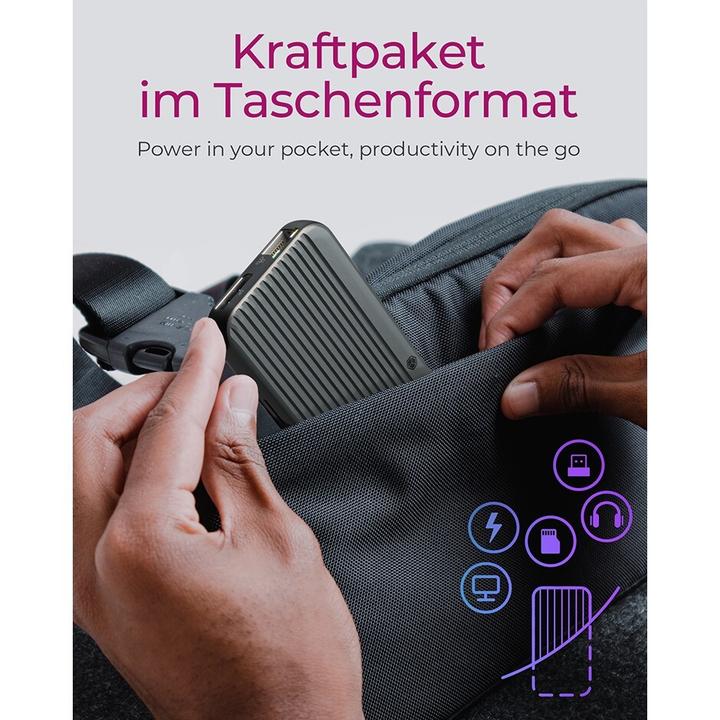 Produktbild Icy Box IB-DK4060-CPD (USB-C, 12 Ports)