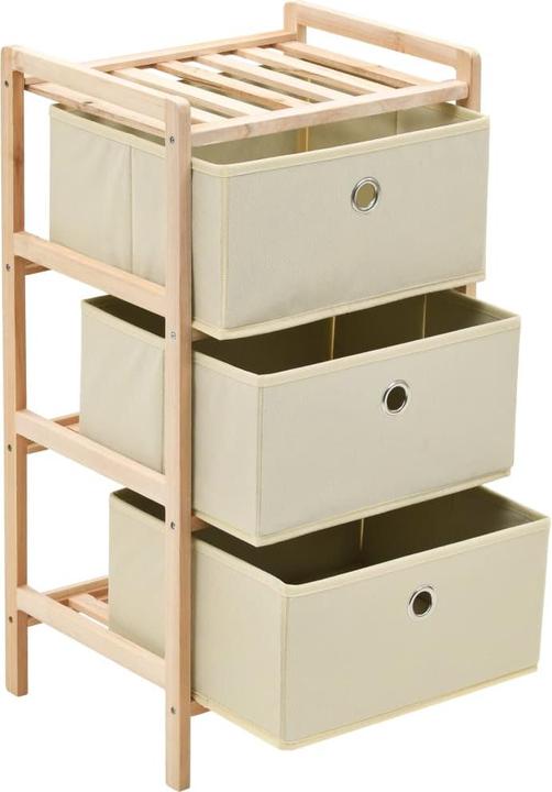 Actual product image vidaXL Korbregal (32 x 26 x 93 cm)