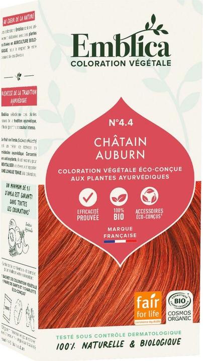 4.4 warm chestnut brown