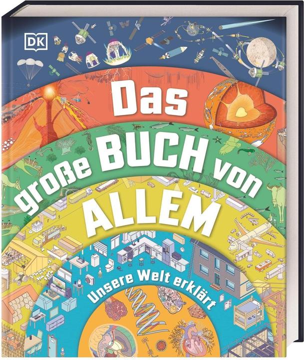 Das grosse Buch von Allem (Deutsch, Clive Gifford, Jack Challoner, Stephan Matthiesen, Tom Jackson, Wendy Horobin, 2023)
