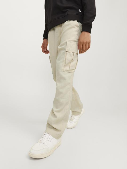 Actual product image Jack & Jones Jpstbill Jjnate Linen Blend Cargo Mni (128)