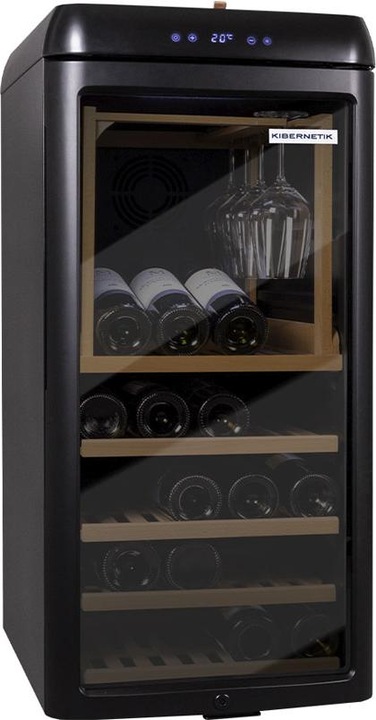 Produktbild Kibernetik Weinkühlschrank 42 Flaschen mit Zigarrenfach 1 Zone
