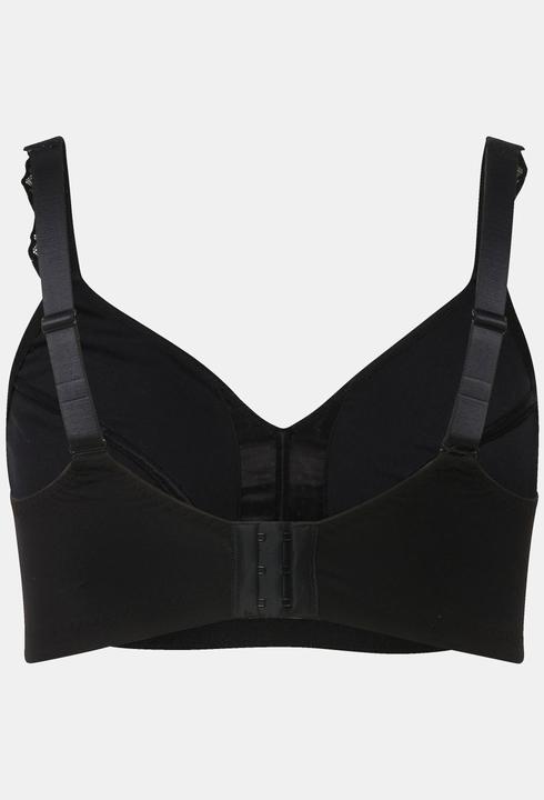 Produktbild Ulla Popken Soft-BH, Spitzendetail, ohne Bügel, Cup C - E (Einzelpack, 95 C)