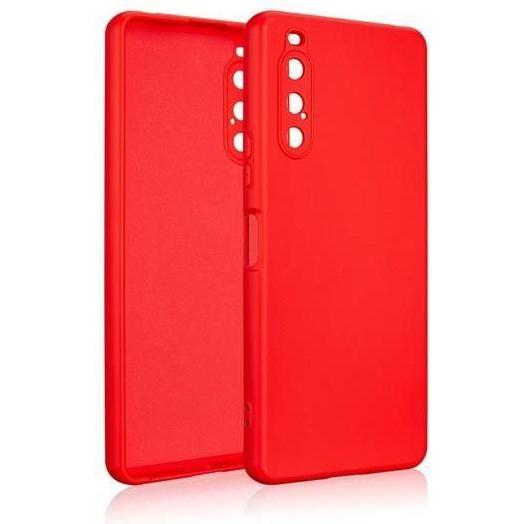 Beline Custodia in silicone Sony Xperia 10 V czerwony/rosso (Sony Xperia 10 V), Cover smartphone, Rosso