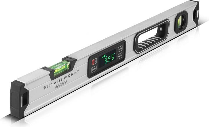Actual product image Stahlwerk Digital spirit level DW-600 ST made of aluminium with 600 mm length (60 cm)