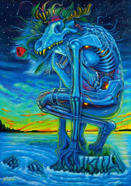 Actual product image Cenega Puzzle Good Loot Imagination - Kamil Jakóbczak: Weisser Wolf 1000 Stück(e) (1000 pieces)