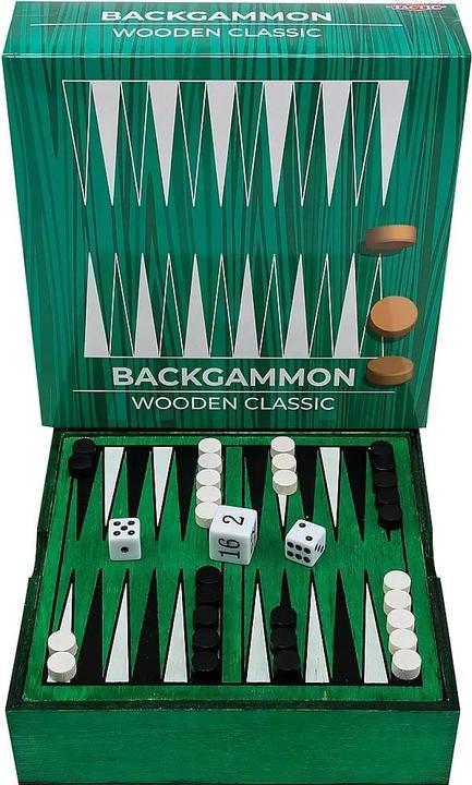 Actual product image Tactic Backgammon Classic (Dutch, 2 Players)
