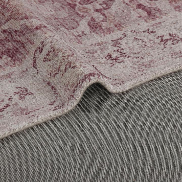 Produktbild Loberon Teppich Mirellis bordeaux (140 x 200 cm)