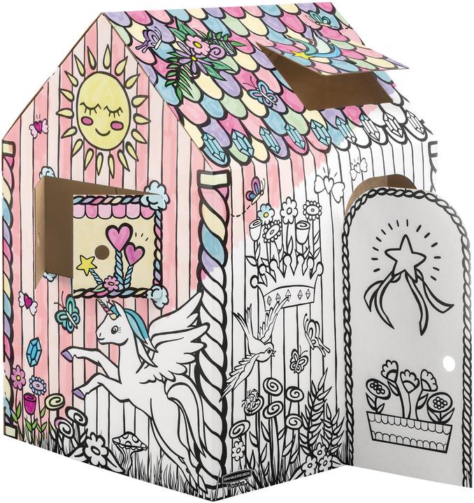 Image du produit Fellowes Spielhaus BANKERS BOX 1232401 Einhorn 121x97x81cm