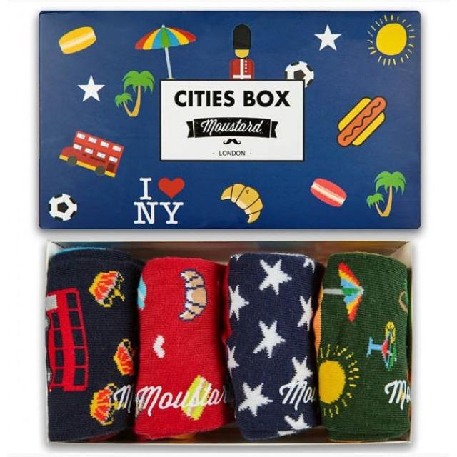 Produktbild Moustard City Box (4er Pack, 41 - 47)