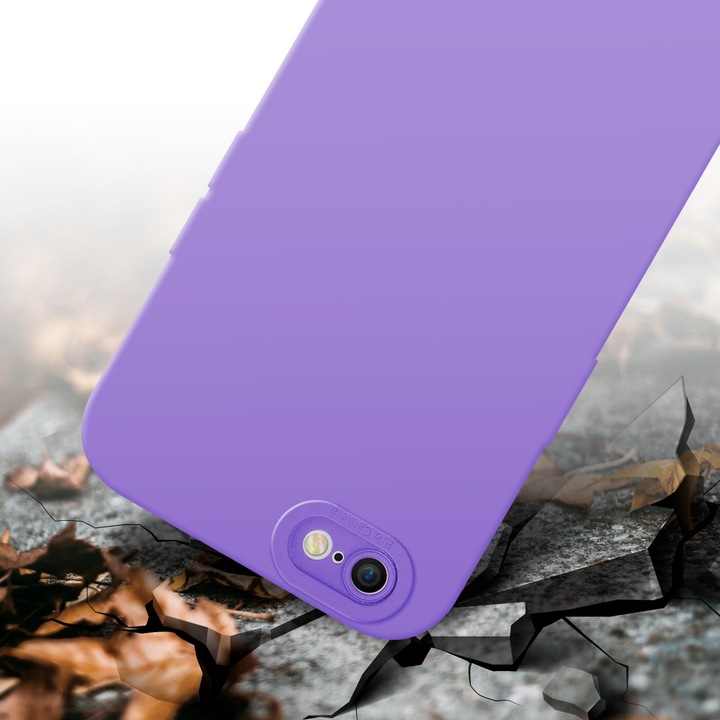 Productafbeelding Cadorabo Hoesje voor Apple iPhone 6 PLUS / 6S PLUS in TPU Fluid LM162 Style (Apple iPhone 6 Plus)