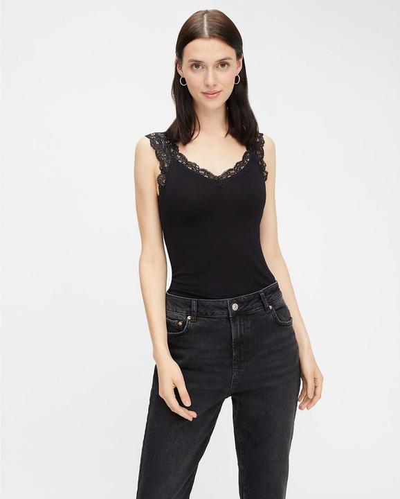Actual product image Pieces Pcbarbera Lace Top Noos Bc (M)
