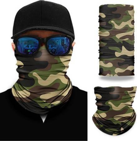 Nice Idea Antibakterieller Bandana-Schal - Camouflage