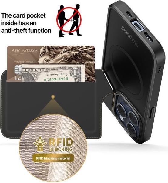 Actual product image Dux Ducis Rafi II Mag Series PC and TPU hardcase cover (Apple iPhone 14 Pro)