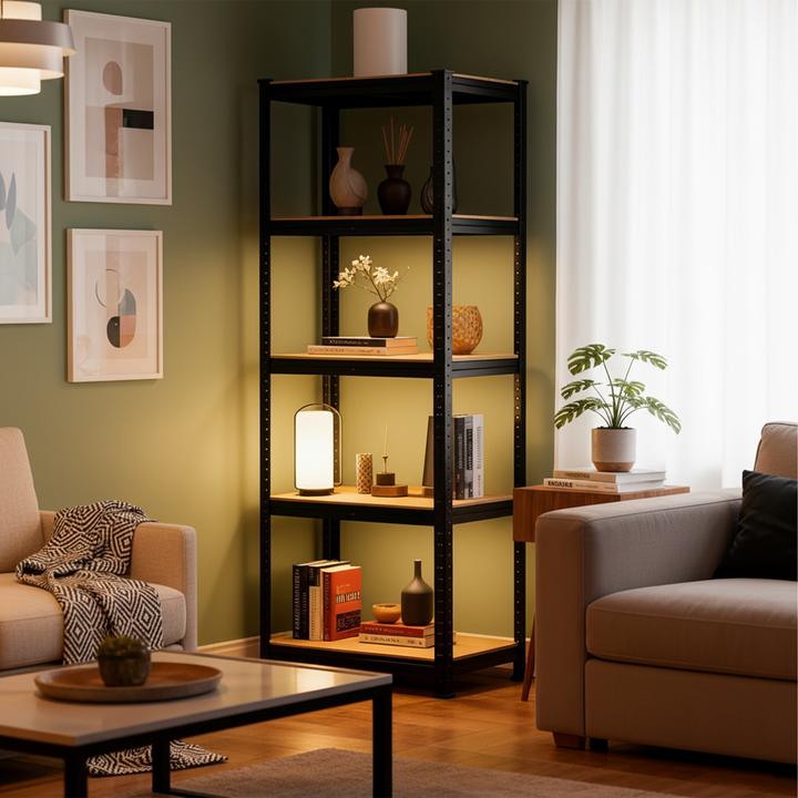 Actual product image Relaxdays heavy-duty shelf