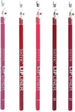 Technic Chunky Lipliner Lippenstift mit Anspitzer Pink Act Red Coral Red (Pink Act Red Coral Red)