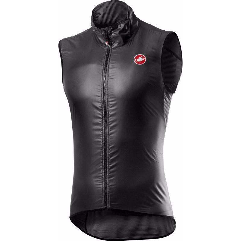 Castelli, Herren, Velojacke, Aria Vest (XL), Grau, XL