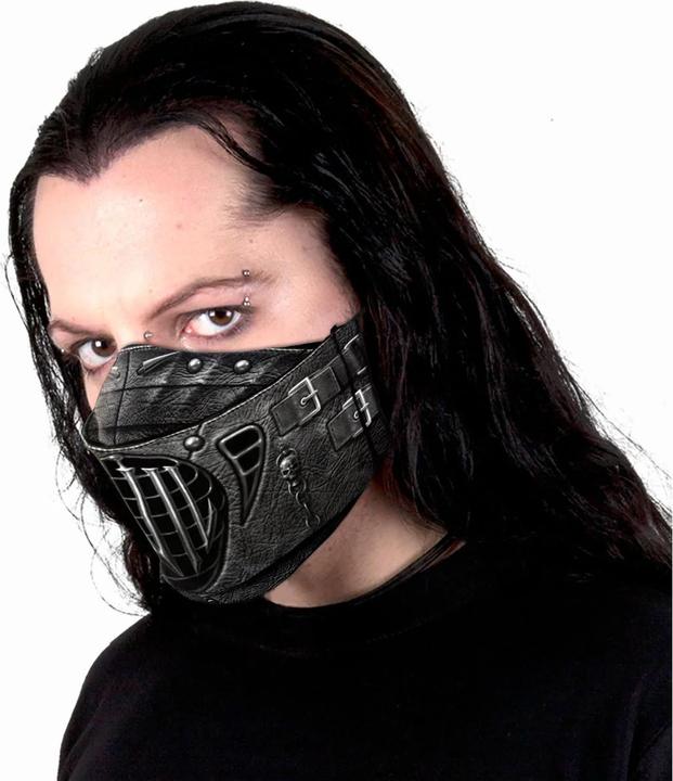 Actual product image Spiral Evil Face Mask