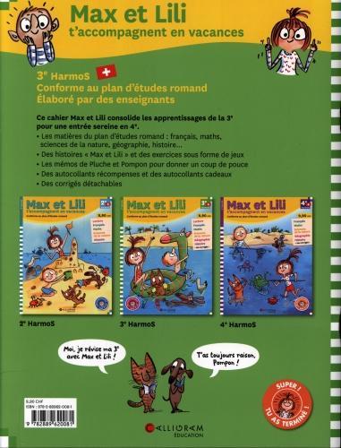 Actual product image Max et Lili t'accompagnent en vacances : 3e Harmos (Collectif, French)