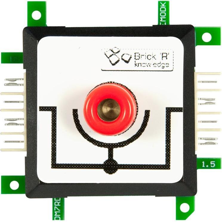 Allnet BrickRknowledge Messadapter 4mm Inline Rot (Elektronikkit), Elektronikmodul