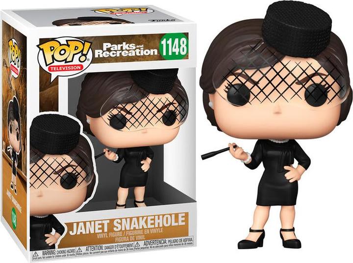 Actual product image Funko POP! Parks & Rec : Janet Snakehole (1148)