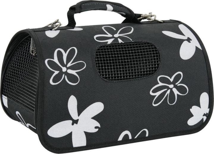 Productafbeelding Zolux FLOWER transporttas klein zwart (Hond)