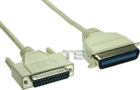 Good Connections Printer cable Premium, 25-pin Sub D male to 36-pin Centronics male, 0.6m, ® (0.60 m)