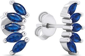 Immagine prodotto Brilio Argento - Imperdibili orecchini in argento con zirconi blu EA596WB