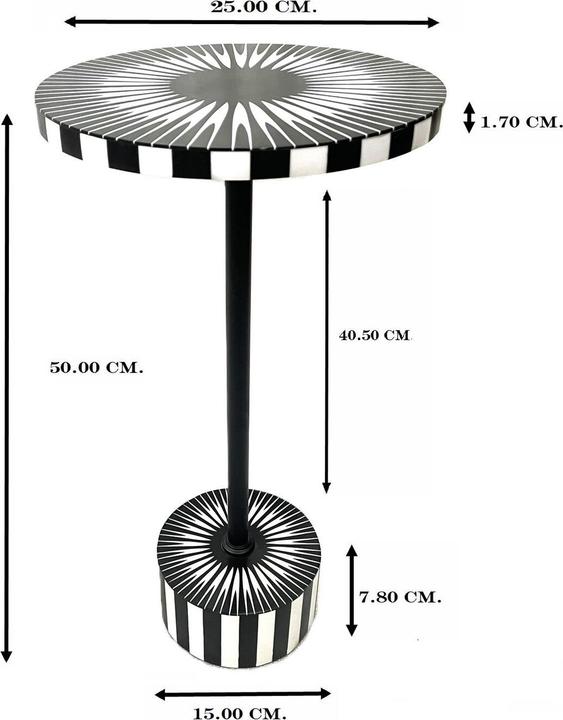 Image du produit Kare Design Beistelltisch Iris Ø25cm