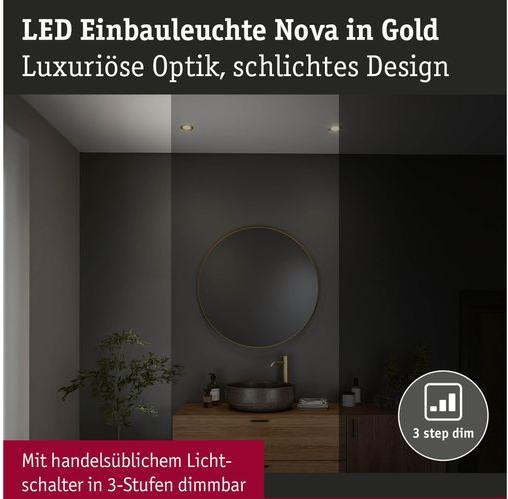 Produktbild Paulmann Einbauleuchte Nova Set (470 lm)