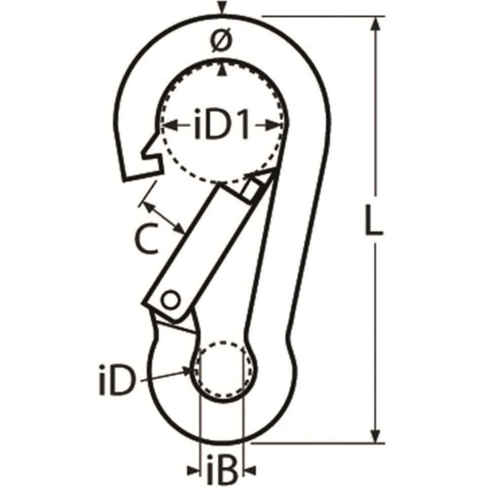 Thumbnail - Marinetech, Karabiner