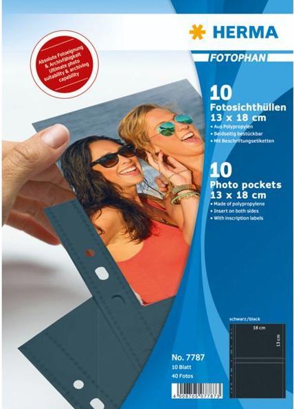 Image du produit HERMA Housses pour photos (13 x 18 cm, 1 x)