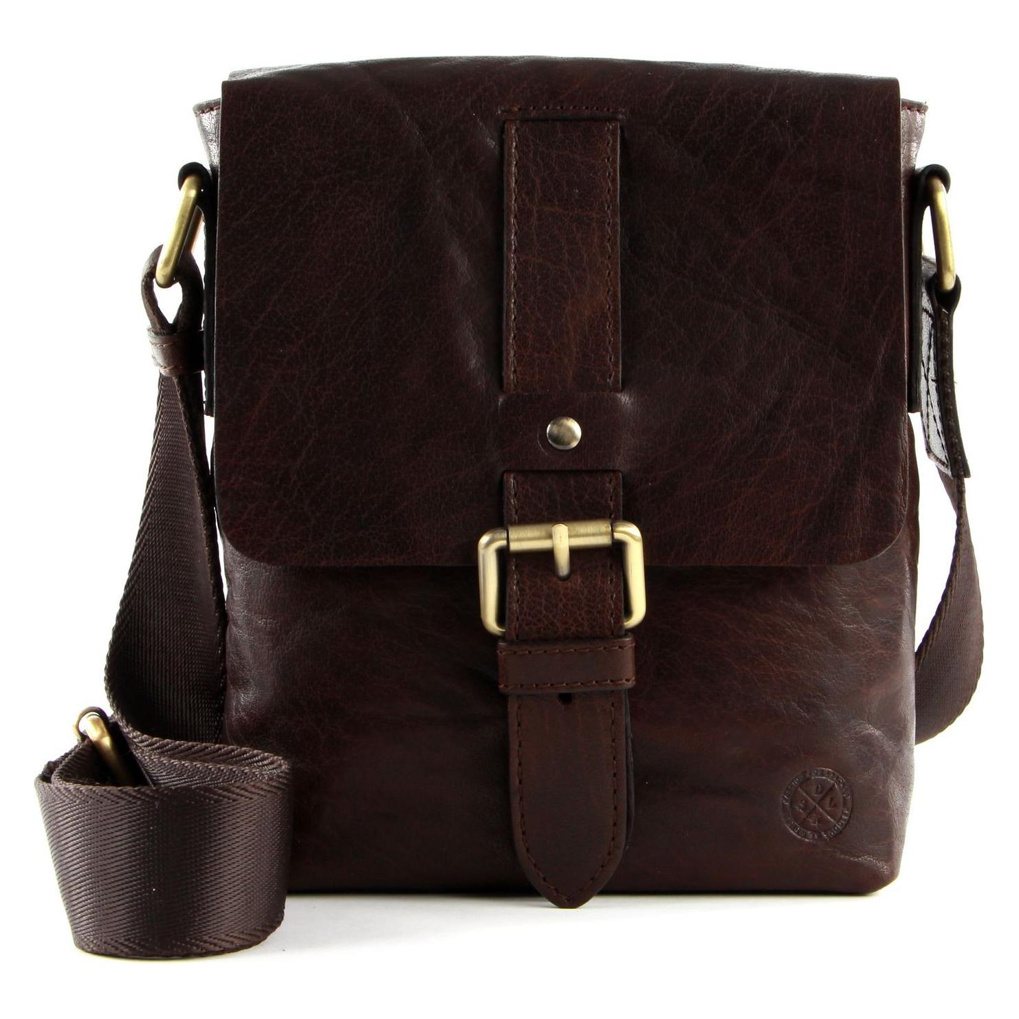 Saddler, Unisex, Handtasche, George Messenger Bag, Braun