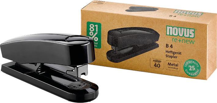 Actual product image Novus Stapler B4 re+new (40 Sheets)
