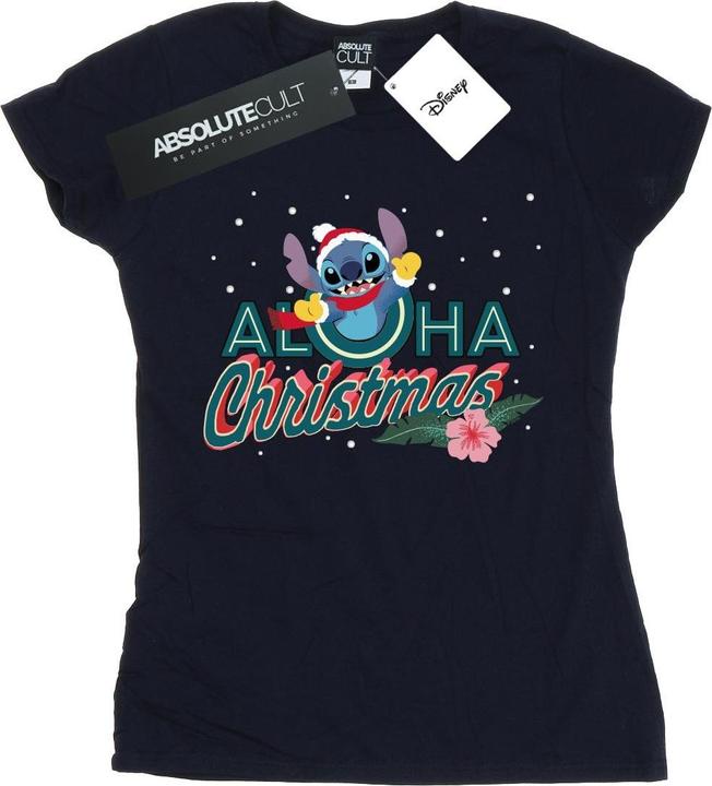 Produktbild Disney Lilo And Stitch Aloha Christmas TShirt (XXL)