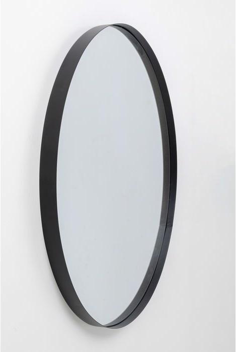 Produktbild Kare Design Spiegel Ombra Soft Schwarz 100Ø
