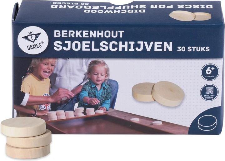 Produktbild Longfield Games Sjoelschijvenset, 30st.