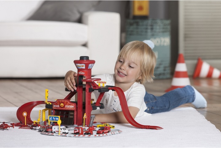 Produktbild Majorette Creatix Rescue Center mit Fahrzeugen