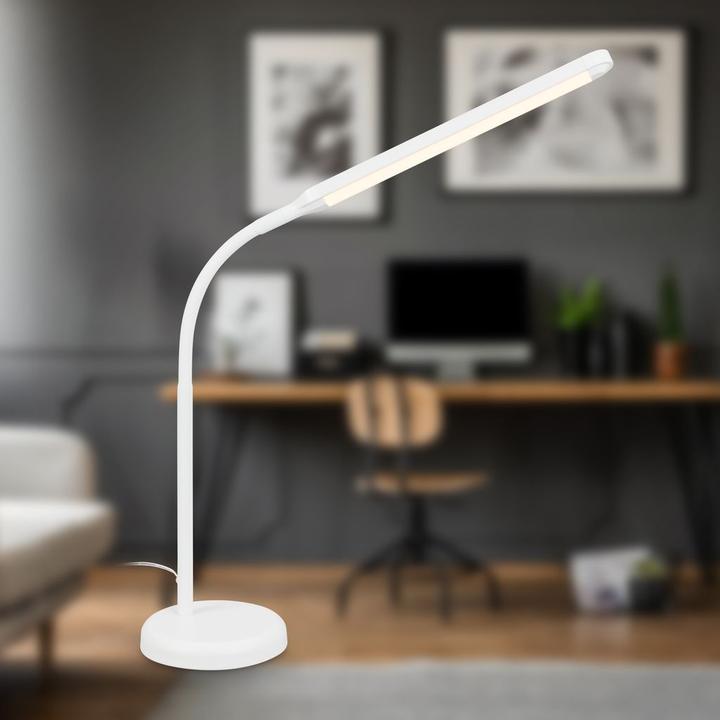 Actual product image Briloner MURA LED Tischleuchte - Weiss (600 lm)